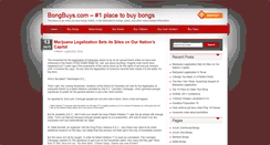 Desktop Screenshot of bongbuys.com